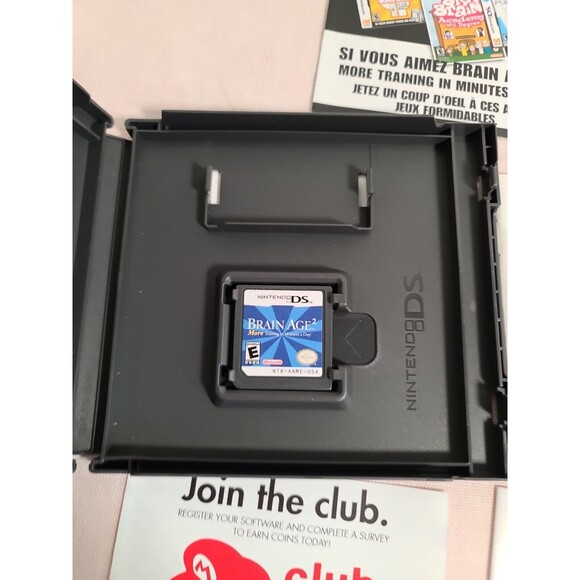 Nintendo DS | Brain Age 2: More Training In Minutes A Day Complete W/Manual - Picture 7 of 11
